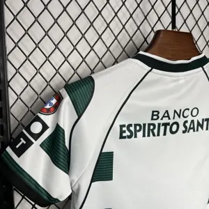 01-03 Sporting Lisbon Home Retro Kid Kits Youth Apparels Football AAAAJersey Yupoo 3