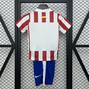 25-26 Atletico Madrid Home Kid Kits Youth Apparels AAAAJersey Dropship Yupoo 6