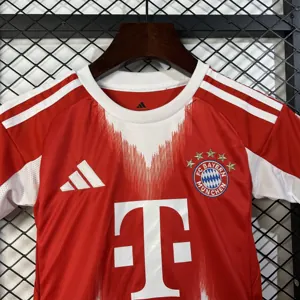 25-26 Bayern Home Kid Kits Soccer AAAAJersey Yupoo 4
