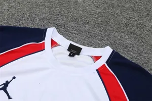 22-23 PSG training suit short sleeve kit White Blue Red 2