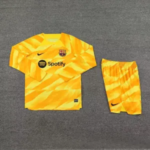 23-24 Barcelona Goalkeeper Long Sleeve Soccer Jerseys Yupoo 1