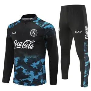 24-25 Napoli Long Sleeve Training Suit Football Shirts