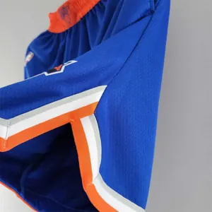 New York Knicks NBA Shorts Blue 4