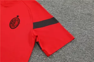 22-23 AC Milan Training Kit Red 1