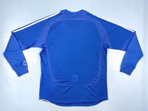 06-07 Chelsea Home Retro Long Sleeve Kit Vintage Shirt Soccer AAAAJersey Yupoo 2