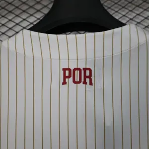 2025 Ronaldo #7 Portugal White Baseball Clothing Cheap Shirts AAAAJersey Dropshipping Yupoo 2