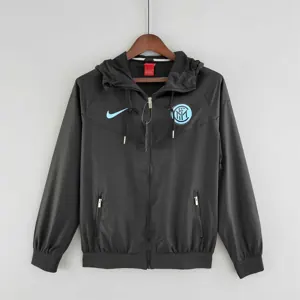 22-23 Inter Milan black Windbreaker