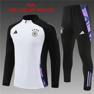 2024 Germany Kids Long Sleeve Training Suit Football Shirts