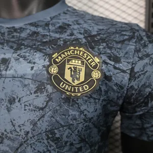 23-24 Manchester United Stone Roses Pre-Match Kit Player Edition Shirt Football AAAAJerseys Yup 1