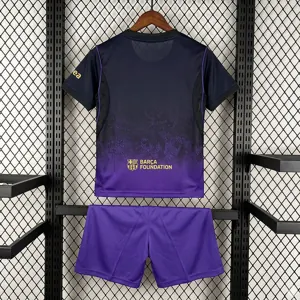 26-27 Barcelona Away Kids Kit Football Children's Set AAAAJersey Supply Yupoo 2 2