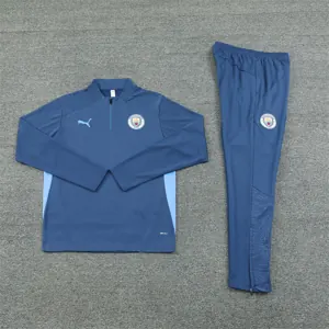 24-25 Manchester City Long Sleeve Training Suit Football Shirts 2
