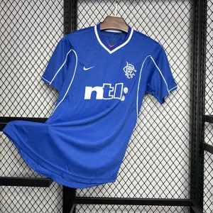 99-01 Rangers Home Retro Kit Vintage Shirt Sport AAAAJersey Yupoo 2