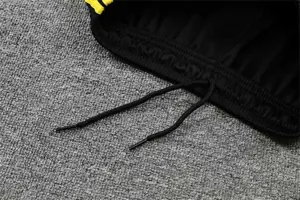 Manchester United Polo black and yellow-three sides 16