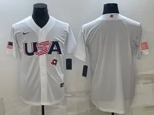 USA 2023 World Cup Baseball Jerseys 10