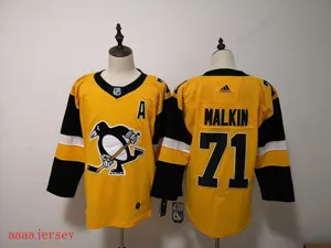 Pittsburgh Penguins ice hockey jersey M-3XL 匹兹堡企鹅冰球服 1