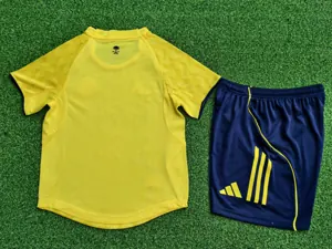 25-26 Al-Nassr Home Player Version Kid Kits Youth Apparels AAAAJersey Supply Yupoo 1