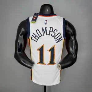 THOMPSON#11 Warriors Rookie White 1