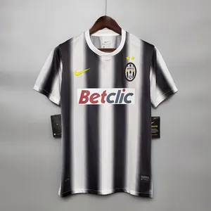 10-11 Juventus home retro jersey football shirt S-2XL