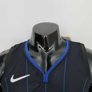 75th Anniversary McGrady #1 Orlando Magic Black NBA Jersey 3