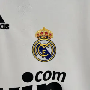 08-09 Real Madrid Retro Home Kit Vintage White Shirt Football Jerseys Yupoo 5
