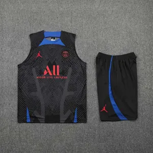 22-23 PSG vest training suit kit Black 13