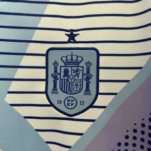 2024 Spain Goalkeeper Blue Kit Football AAAAJersey Yupoo 3
