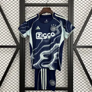25-26 Ajax Away Kids Cheap Kit Soccer AAAAJersey Yupoo