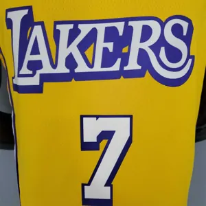 ANTHONY#7 Lakers V-neck City Edition yellow 8