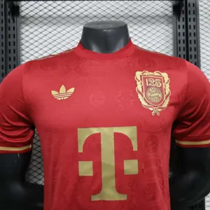 25-26 Bayern Munich 125th Anniversary Commemoration Red Player Version Shirt AAAAJersey Yupoo 5