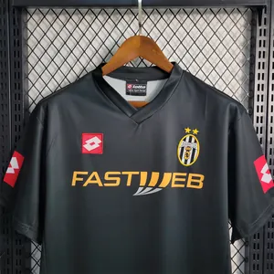 01-02 Juventus away retro jersey soccer supplier S-2XL 4