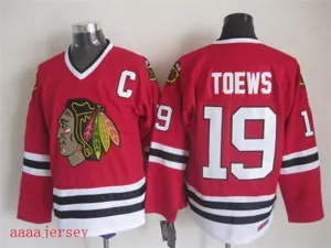 Chicago Blackhawks retro ice hockey jersey M-3XL 芝加哥黑鹰队复古冰球服 7