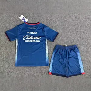 23-24 Cruz Azul Third Kids Kits Children Sets Soccer Jerseys Yupoo 1