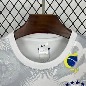 2025 Brazil Christ The Redeemer White Special Edition Shirt Soccer Uniform AAAAJersey Wholesale 3