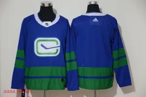 Vancouver Canucks ice hockey jersey M-3XL 温哥华加人队冰球服 3