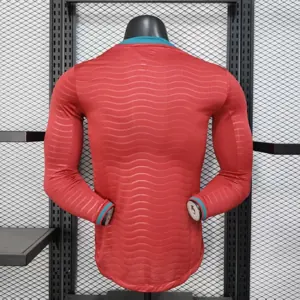 2026 World Cup Portugal Home Kit Player Version Soccer Long Sleeve Shirt AAAAJersey Supply Yupo 7