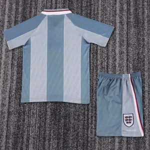 1996 England Away Retro Kid Kits Youth Apparels Soccer AAAAJersey Yupoo 1