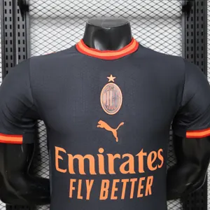 26-27 AC Milan Mens Third Away Kit Player Version Football T-Shirt AAAAJersey Wholesale Yupoo9 6