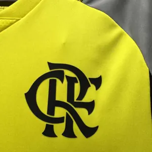 24-25 Flamengo Yellow Training Kit Jersey Supplier Yupoo 1