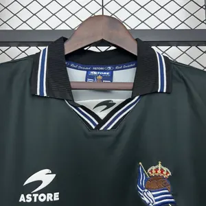00-02 Real Sociedad Away Retro Kit Vintage Shirt AAAAJersey Wholesale Yupoo 1
