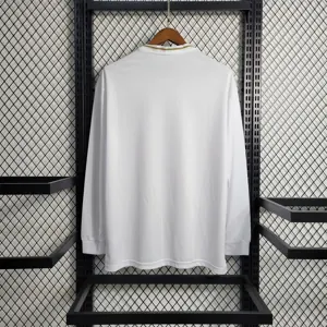19-20 Real Madrid home white long sleeve 6