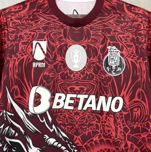 25-26 Porto Special Dragon Kit Football Red Shirt AAAAJersey Wholesale Yupoo 4
