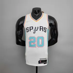 2022 season Ginobili #20 Spurs City Edition White