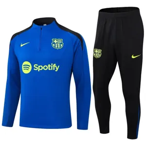 24-25 Barcelona Long Sleeve Training Suit Football Shirts