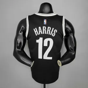 HARRIS#12 Brooklyn Nets black 9