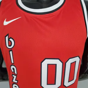 ANTHONY#00 Trail Blazers Retro Red 6