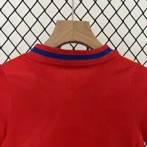 2010 Spain Home Retro Kid Kits Youth Apparels Sport AAAAJersey Yupoo 2