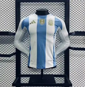 2024 Argentina Home Long Sleeve Kit Player Version Shirt Football AAAAJersey Yupoo