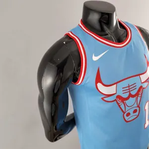 Chicago Bulls ROSE#1 Blue NBA Jersey 5