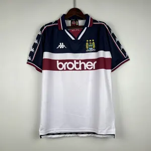97-98 Retro Manchester City Away S-XXL