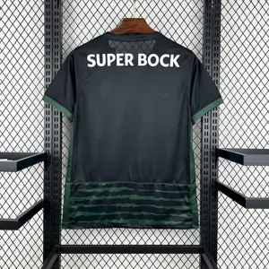 25-26 Sporting Lisbon Goalkeeper Kit Football Uniform Black Shirt AAAAJersey Supply Yupoo 1